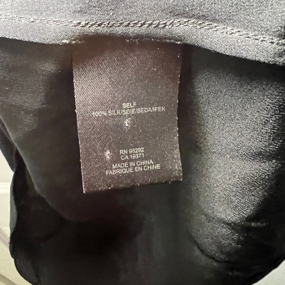 Women's Tibi Black Tank Top Size 2 - Picture 4 of 5